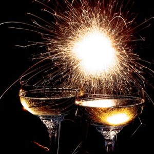 Fra romantiske middage til festlige lejligheder - Bloomingvilles champagneglas passer til det hele